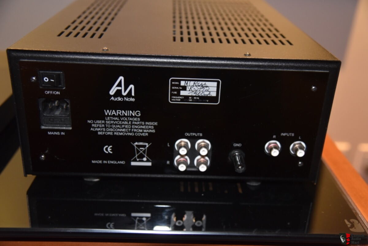 Audionote M1R1AA Phono stage MM, made in UK Photo #5456513 - Canuck ...