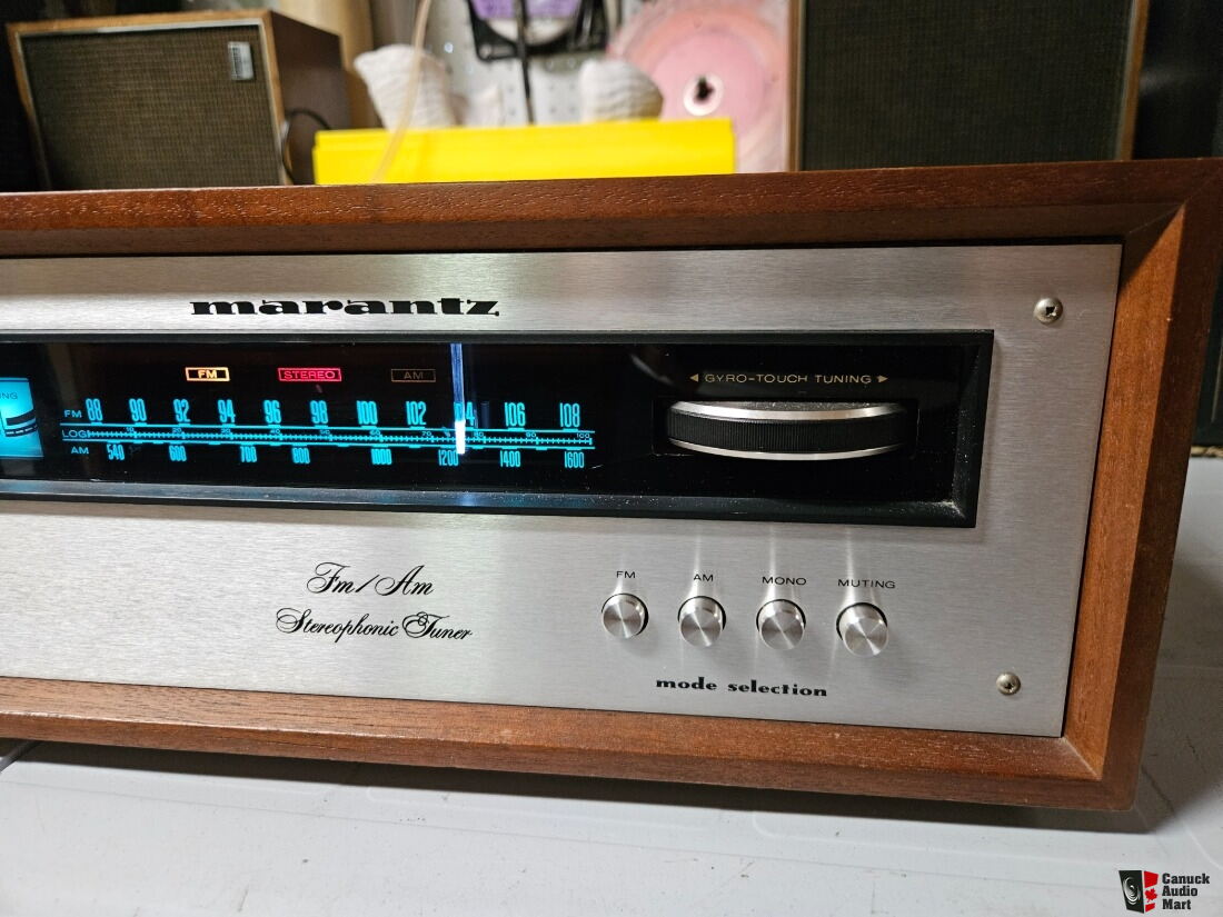 Marantz 105b tuner with wood case Photo #5470347 - UK Audio Mart