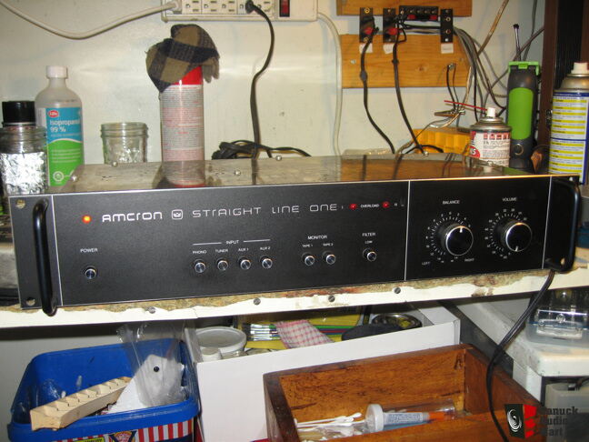Amcron (Crown) Straight Line One Preamplifier with Phono