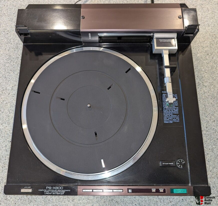 Platine disque Sony PS-X800 - 1 ère main