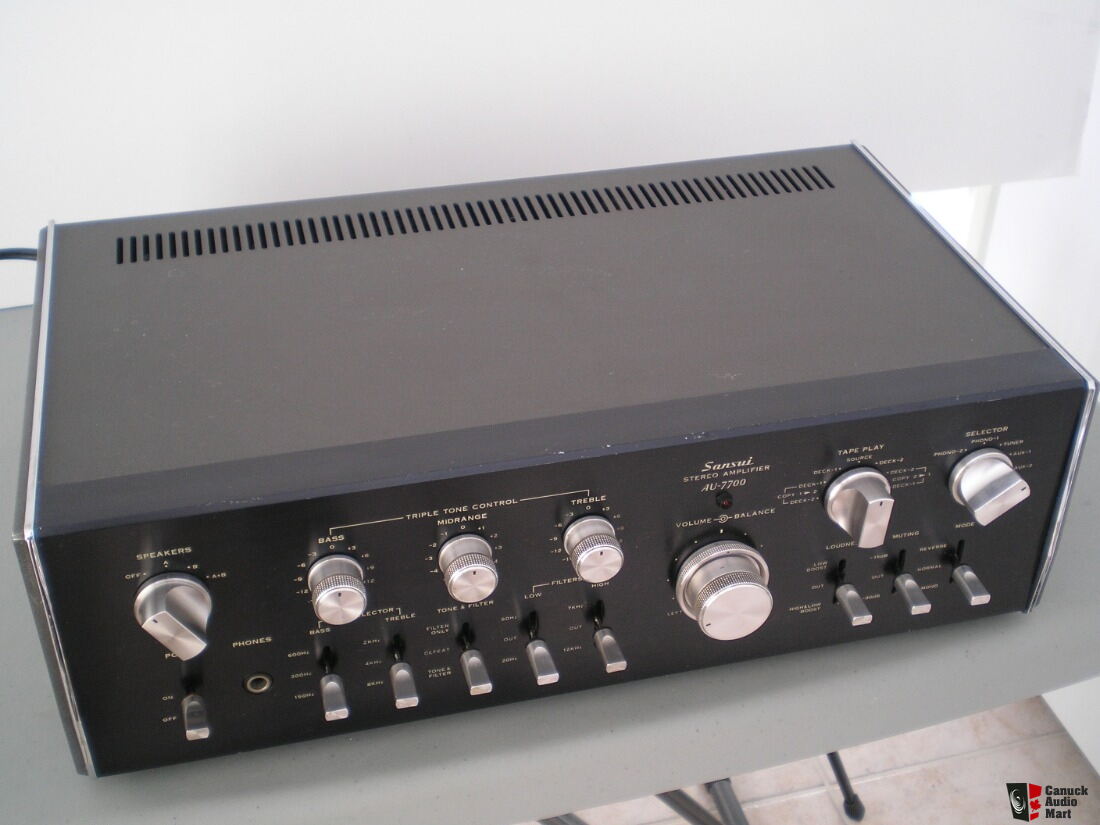 Sansui AU 7700 integrated amplifier For Sale - Canuck Audio Mart