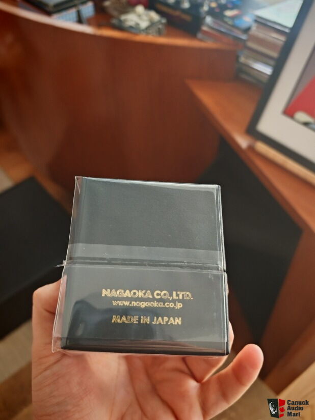Cellule Stéréo NAGAOKA MP-500H MP Avec Coque De Tête – Fabriquée Au Japon