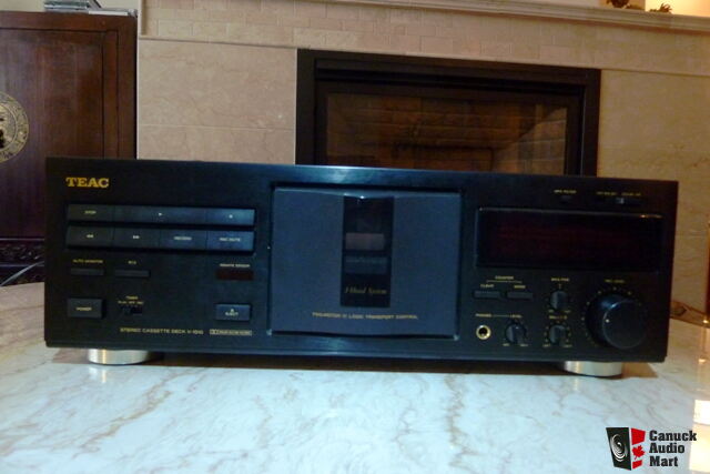 Platine Cassette TEAC V-610C HX Pro – Pour Pièces / Ne Fonctionne Pas, Vintage Japon