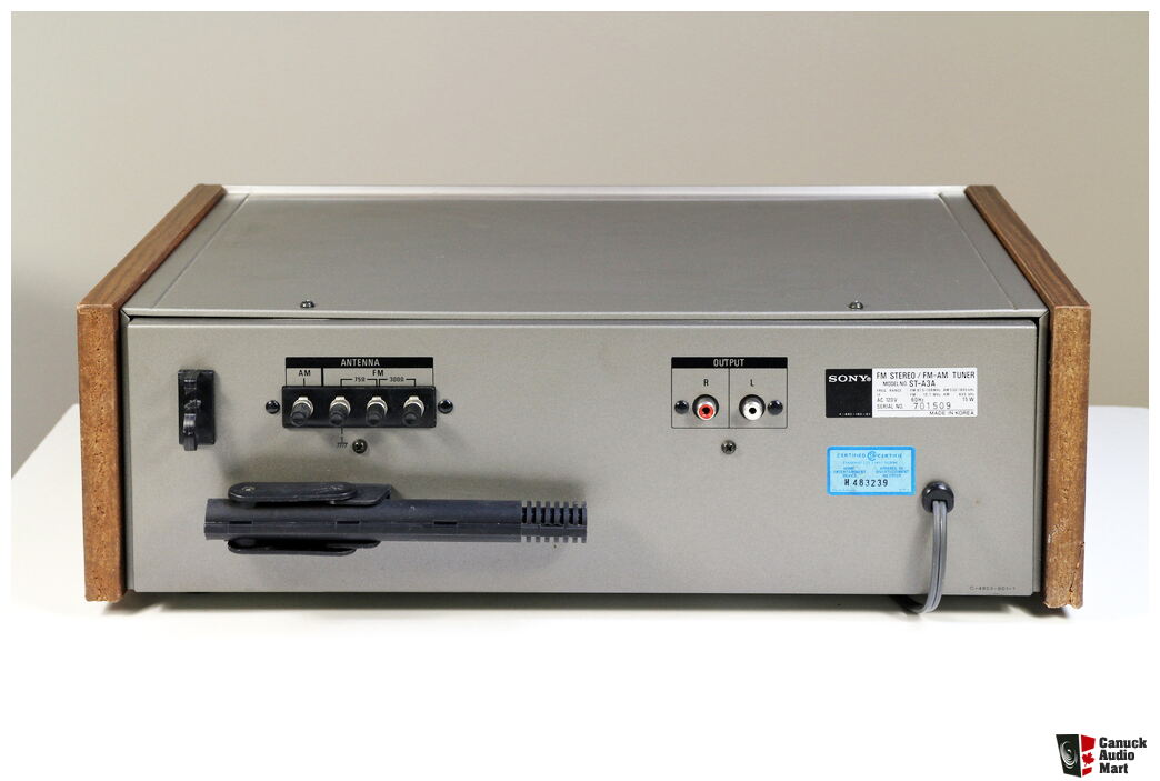 SONY ST-A3A AM/FM Stereo Tuner For Sale - Canuck Audio Mart