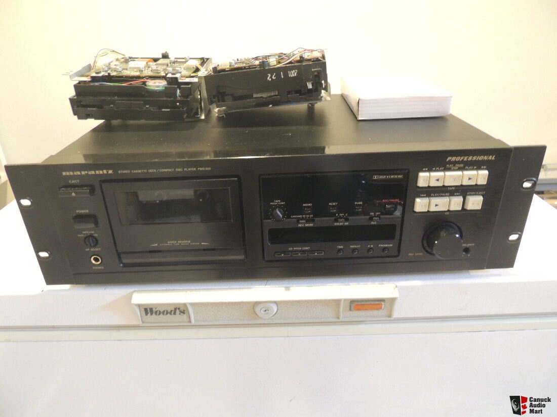 Marantz PMD350 Combination CD Player/Cassette Deck - For Parts or