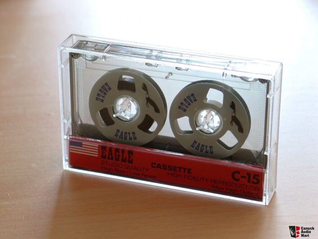 NOS, Sealed Eagle C-15 Reel to Reel Cassette Tapes Photo #558327 - Canuck  Audio Mart