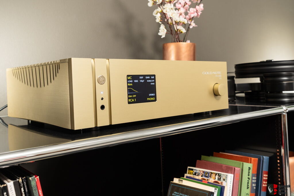 GOLD NOTE PH-1000 LITE Phono Preamp (Gold): MINT DEMO; Full Warranty ...