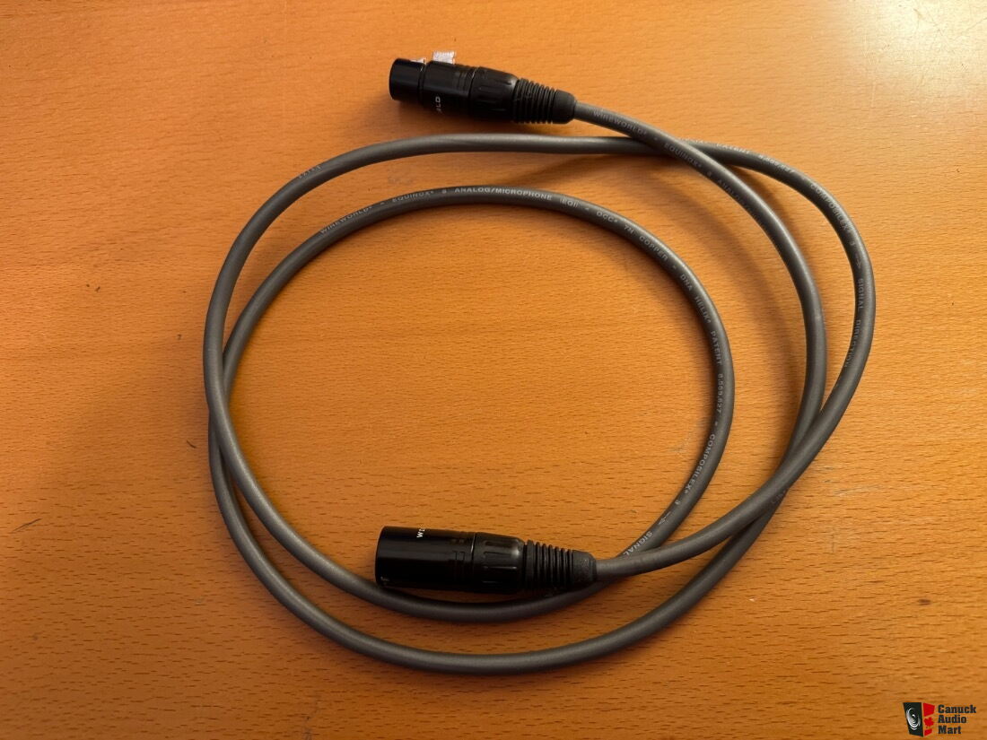 Câble XLR Wireworld Equinox 8 – 1 Mètre – NEUF Sous Emballage