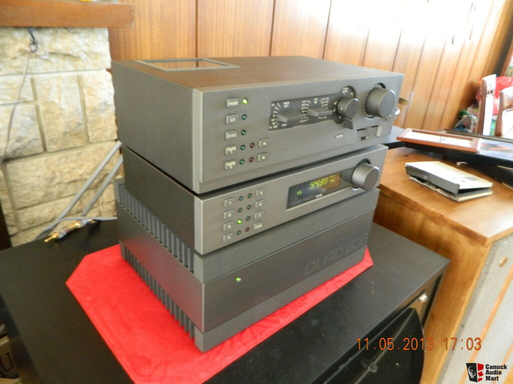 Quad 606 Power Amp, Quad 44 Preamp and Quad FM4 Tuner ( SOLD to