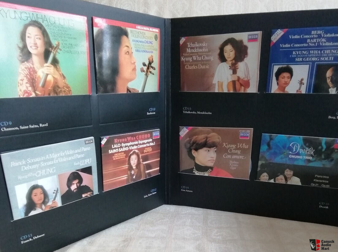 kyung-Wha Chung 40 Legendary Years Limited Edition 19 CD DVD Box