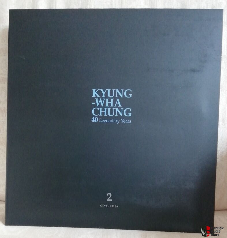 kyung-Wha Chung 40 Legendary Years Limited Edition 19 CD DVD Box