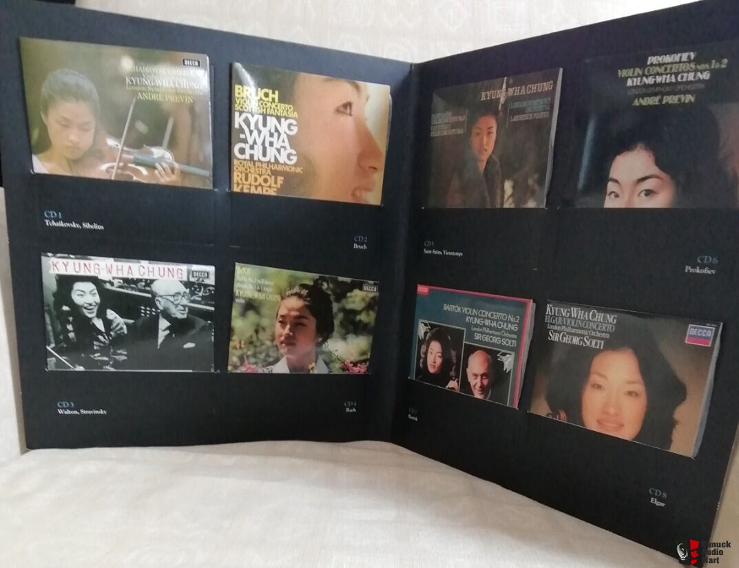 kyung-Wha Chung 40 Legendary Years Limited Edition 19 CD DVD Box