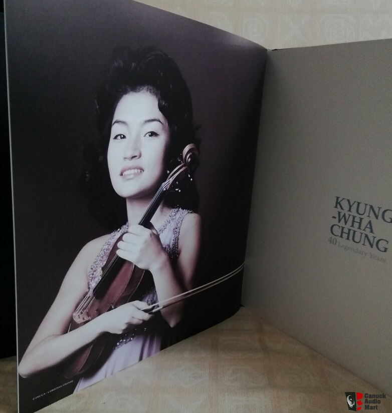 kyung-Wha Chung 40 Legendary Years Limited Edition 19 CD DVD Box