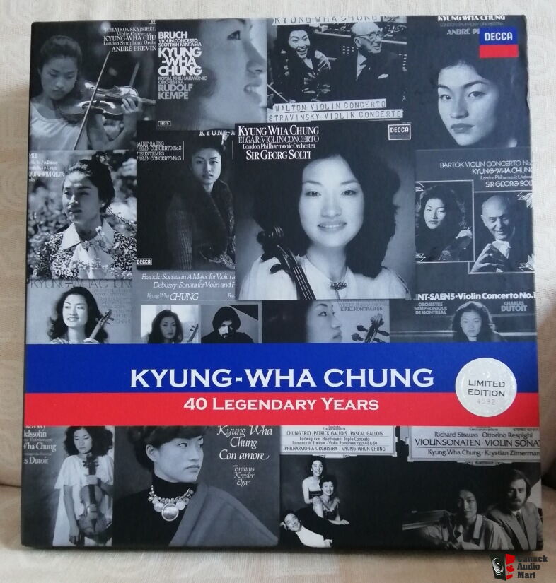 kyung-Wha Chung 40 Legendary Years Limited Edition 19 CD DVD Box