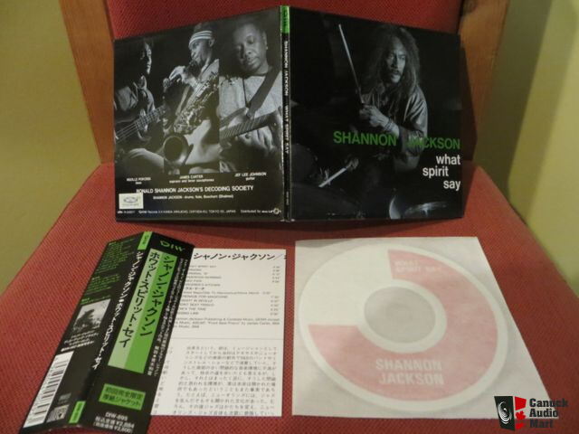 SHANNON JACKSON -- WHAT SPIRIT SAY -- DIW records (JAPAN) Photo