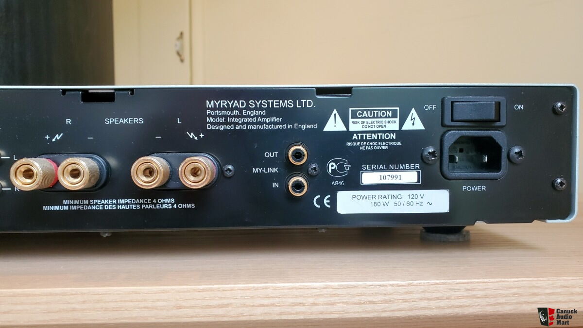 Myryad Z140 integrated amplifier - PENDING For Sale - US Audio Mart