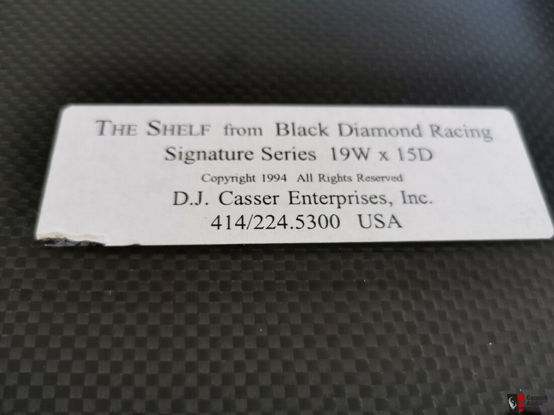 Black Diamond Racing The Shelf 19