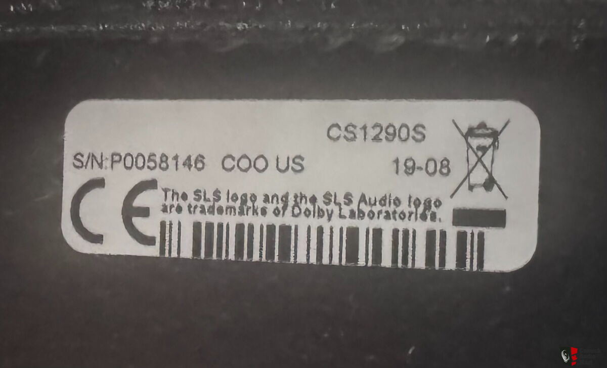 SLS CS1290S 2-way (12in+Horn loaded Ribbon driver) Pro Cinema Surround ...