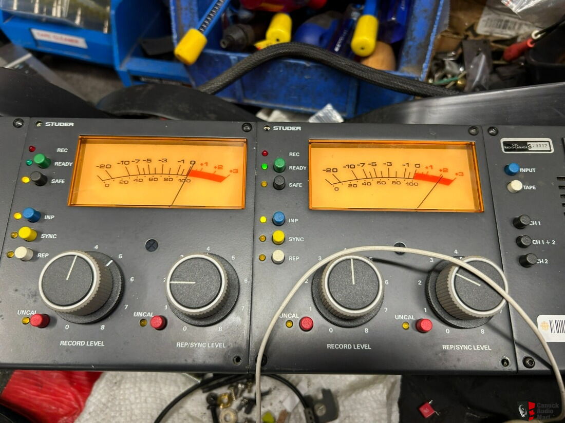 Studer A807 VU Butterfly Heads Tonbandgerät / Tape Recorder | Reverb