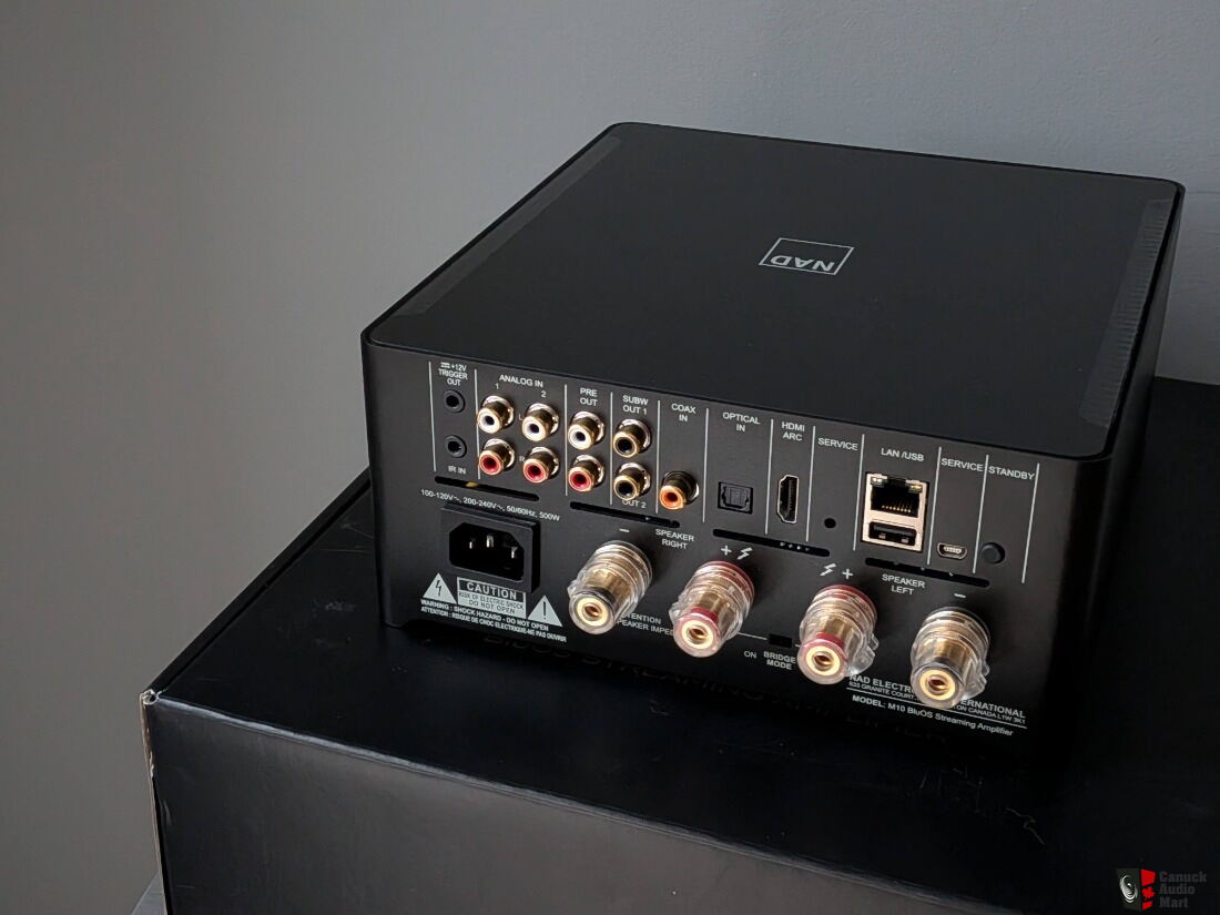 NAD M10 V3: la 3ª generación del amplificador con streamer llega con