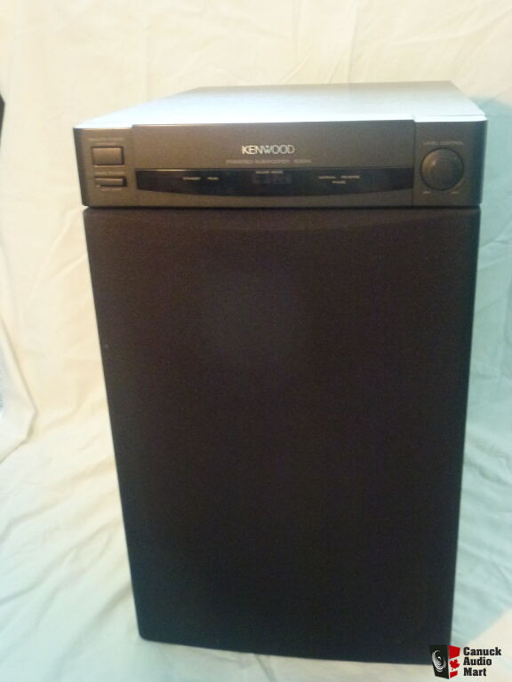 kenwood powered subwoofer 103sw