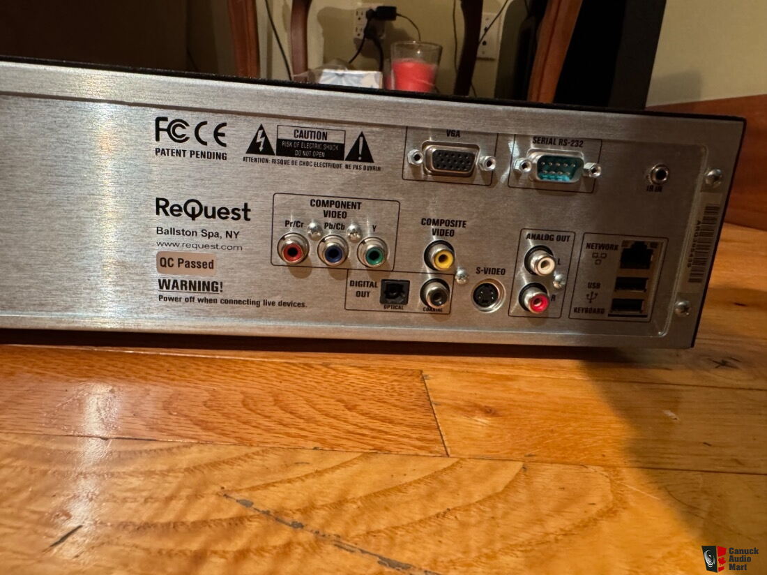 Audio ReQuest Multimedia Fusion Pro Digital Music Server Photo #5966100 ...