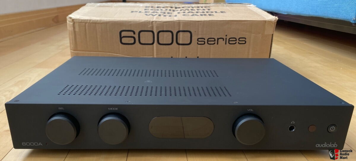 Audiolab 6000A Integrated Amplifier - Black Photo #6018619 - Canuck ...