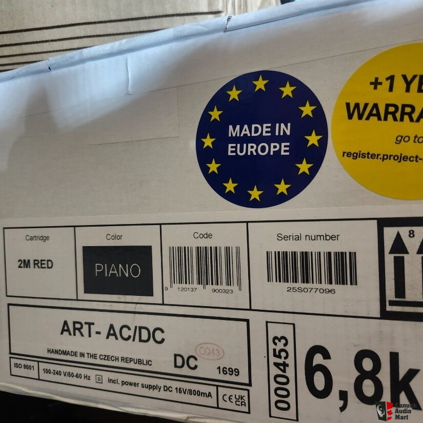 Project AcDc Turntable. New in box For Sale - US Audio Mart