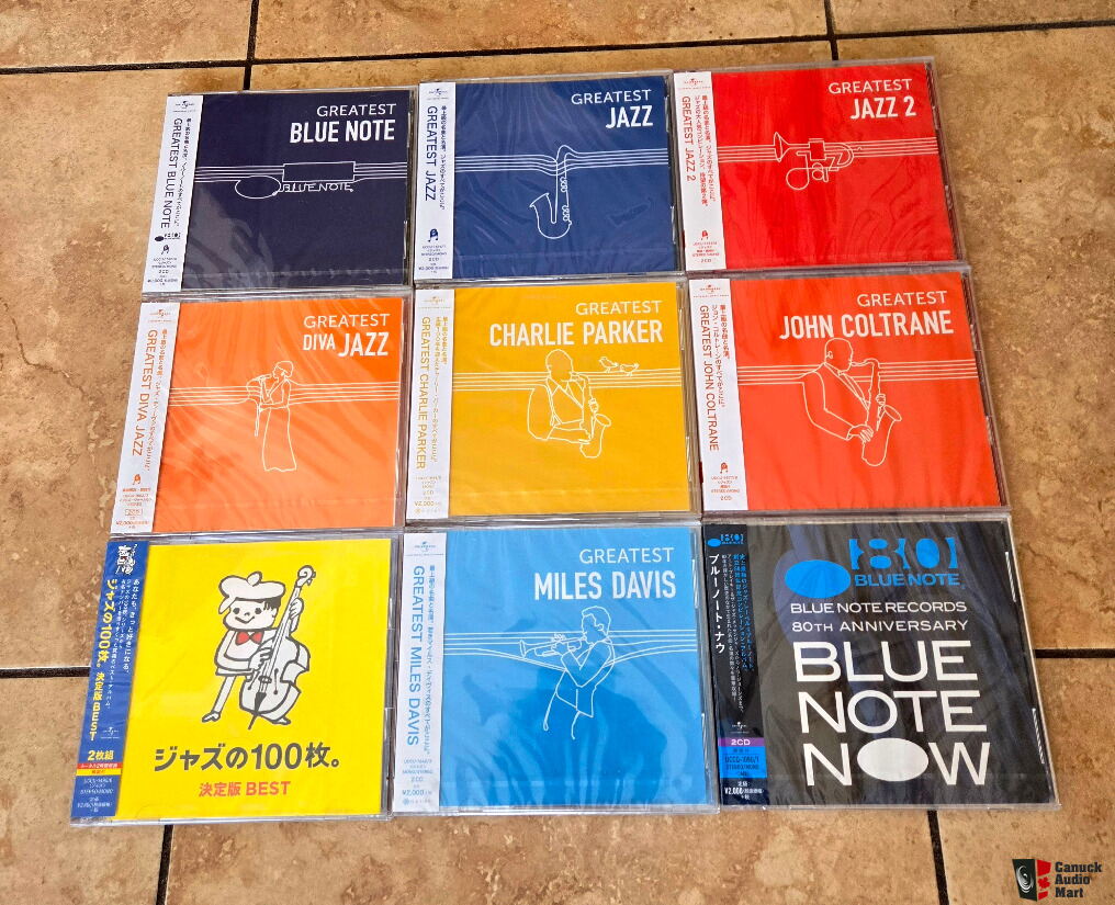 Japanese Audiophile HQ Jazz & Rock CDs Collection w/OBI (Rare