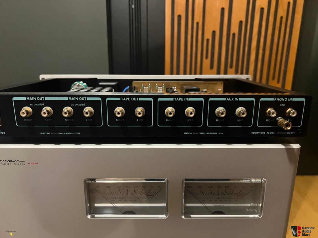 Spectral Audio dmc-10 preamp - with phono! Photo #6061682 - Canuck ...