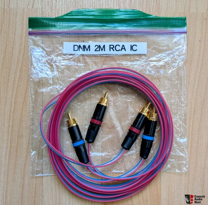 DNM Reson Single Solid Core interconnect and speaker cables Photo ...