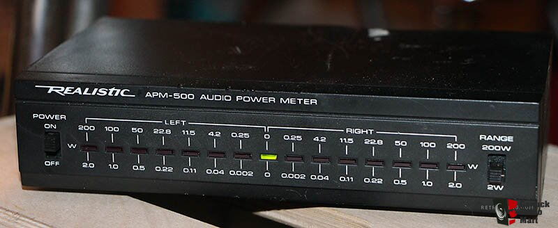 Realistic APM 500 Power Meter For Sale Canuck Audio Mart