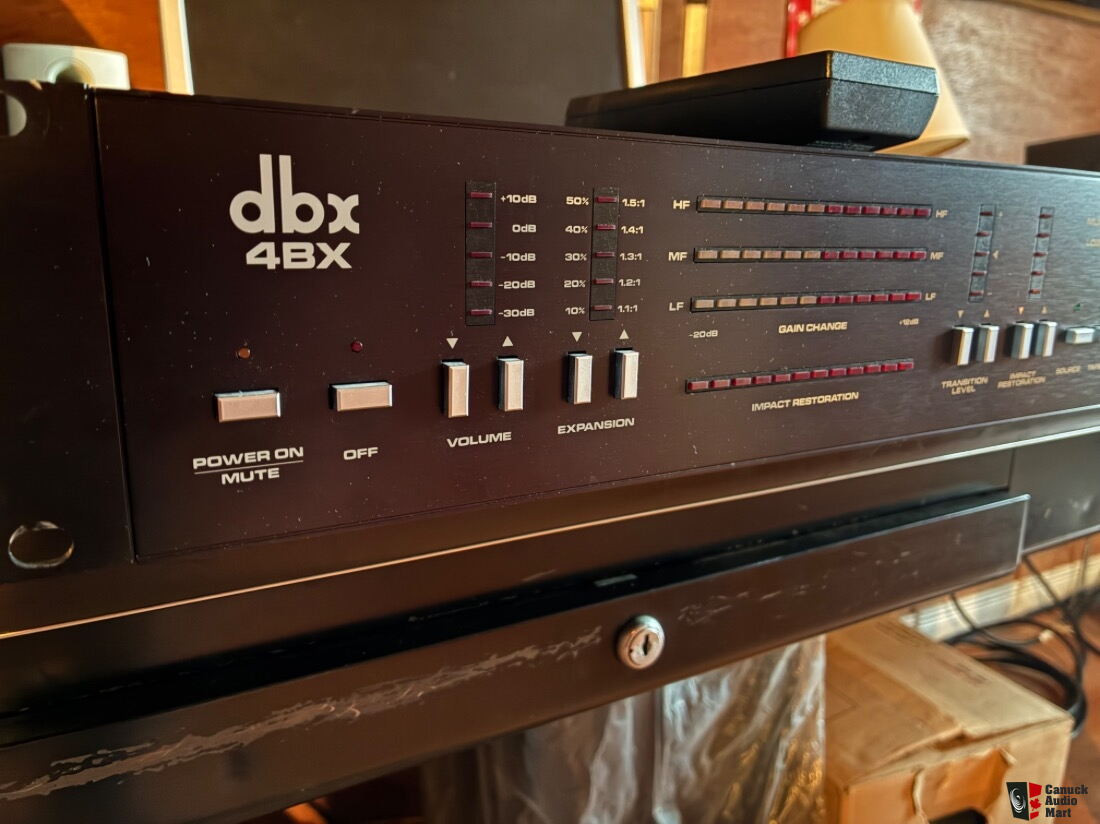 SOLD ! Dbx 4Bx Rackmount Multiband dynamic range expander Photo ...