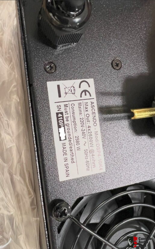 Ascendo (4x) The18 Sub Pro Passive Sealed Shallow Subwoofer & (1x) DSP ...