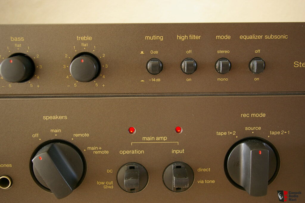 www.usaudiomart.com. technics su integrated amplifier photo audio mart. 