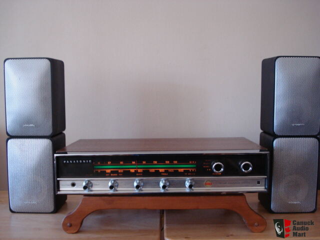 Vintage Panasonic RE-7670 Receiver W/ Speakers Photo #627582 - Canuck ...