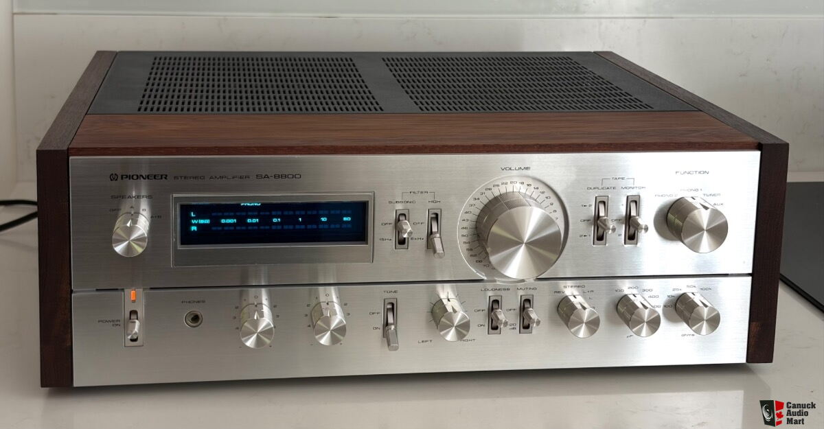 Pioneer SA-8800 Integrated Amplifier Photo #6298933 - Canuck Audio Mart