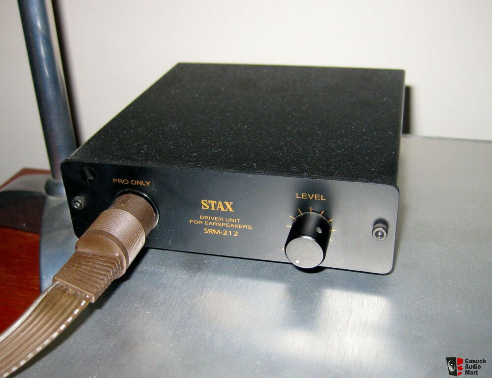 STAX SRM-212 amp + 2.5m Stax extension. Price shipped Photo