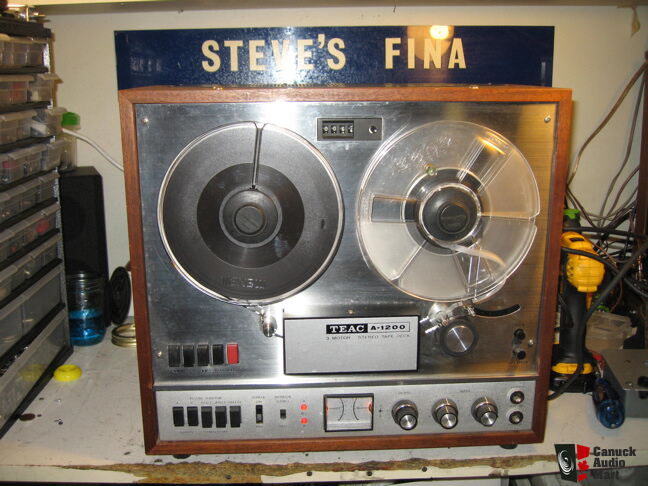 TEAC A-1200 Reel To Reel Tape Recorder - Serviced