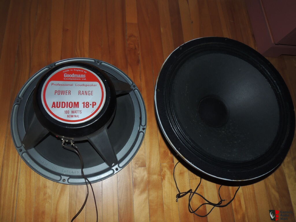 GOODMANS SPEAKERS 18 INCHES Photo #653250 - US Audio Mart