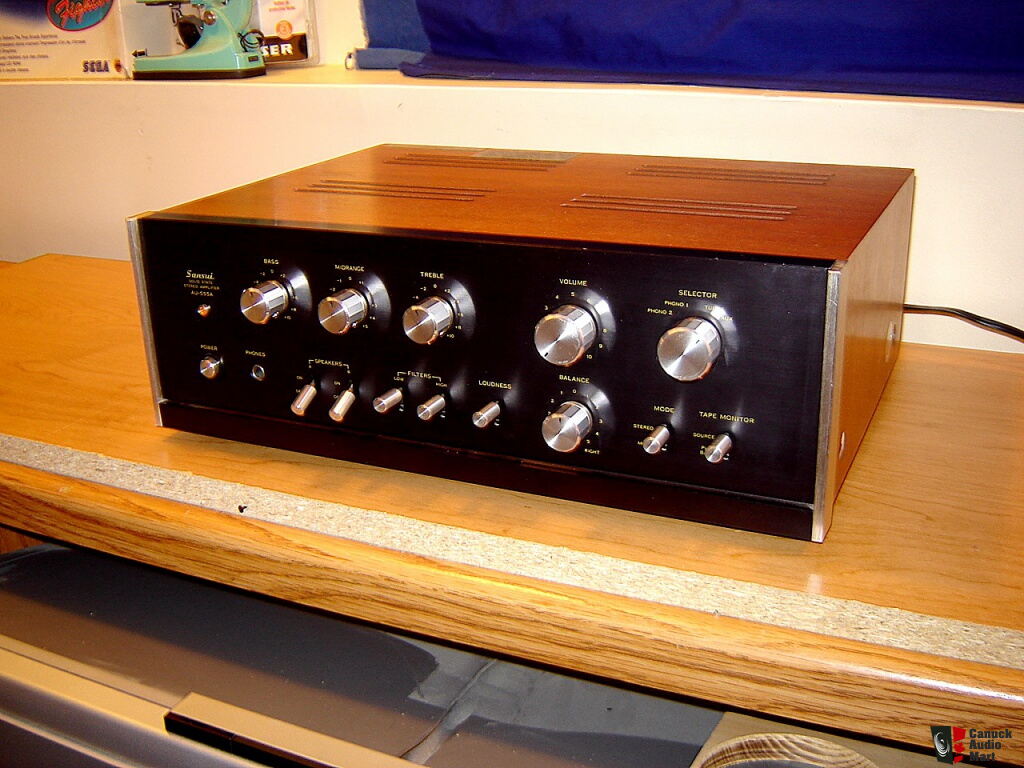 Sansui AU-555A Integrated Amplifier Photo #660768 - US Audio Mart