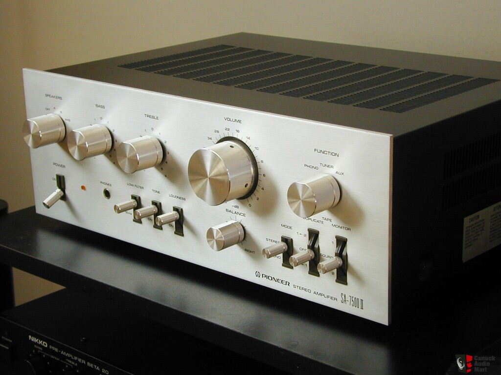 Pioneer SA 7500 II Integrated Amp And TX 5500 II Tuner EXCELLENT pioneer-sa-7500-ii-integrated-amp-and-tx-5500-ii-tuner-excellent