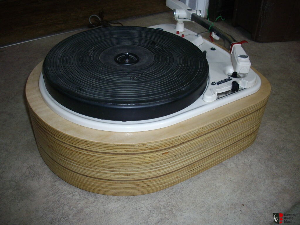 Vintage Garrard 4hf With Plywood Plinth Photo 677072 Us Audio Mart