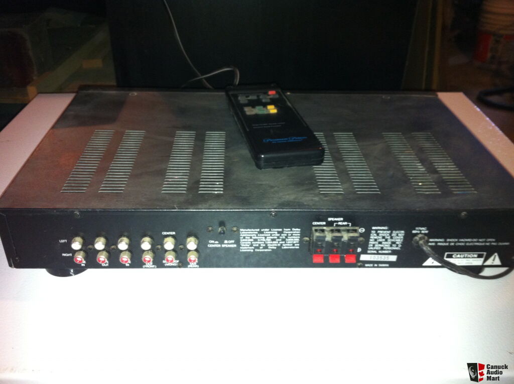 Paramount Pictures FX3001 Dolby Pro logic surround sound processor