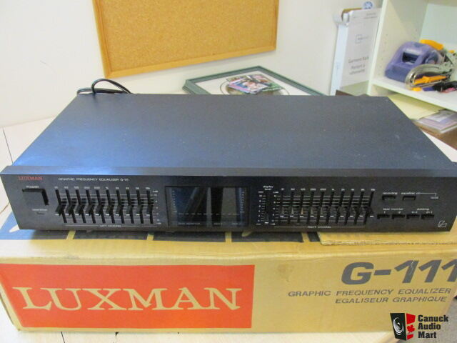 LUXMAN G-11 Stereo Graphic Frequency Equalizer EQ Hifi - SERVICE MANUAL