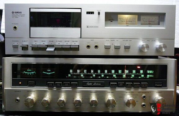 Sansui Eight Deluxe & Yamaha TC-320 Cassette Deck (Sale Pending)