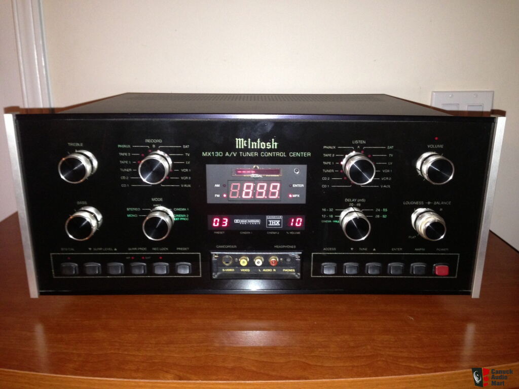 McIntosh MX130 A/V Preamp/Processor/Tuner MX1 in mint condition Photo