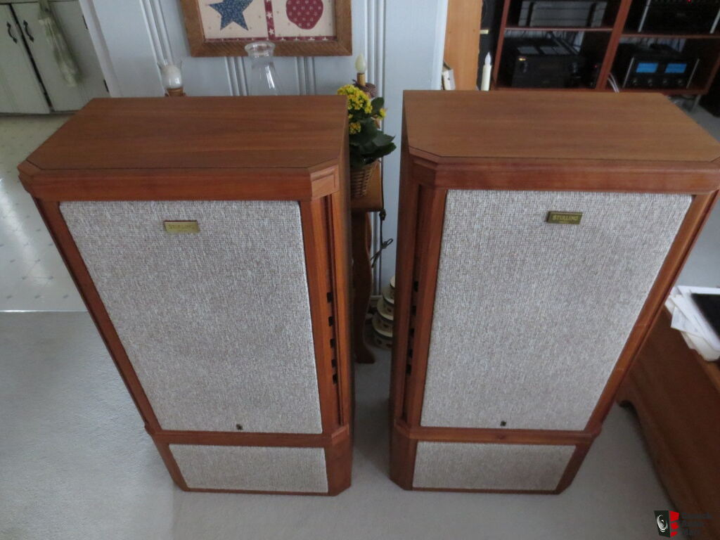 Tannoy Prestige Stirling Hw With Matching Optional Stands Photo Canuck Audio Mart