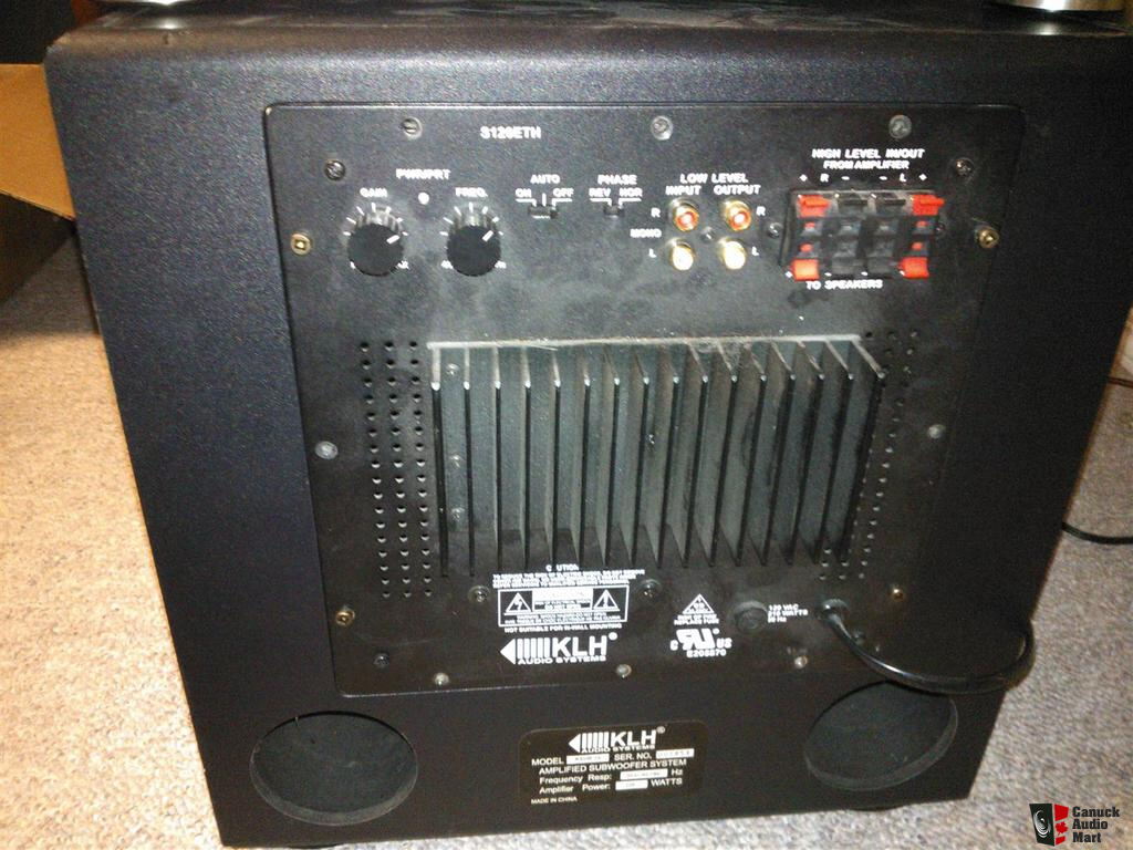 KLH S120ETH Plate Amp Photo 731526 UK Audio Mart