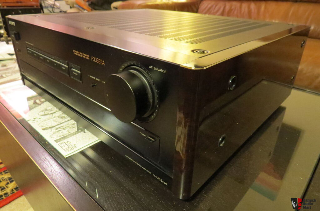 Extremely rare Sony TA-F333ESA MOSFET integrated amp, 100V